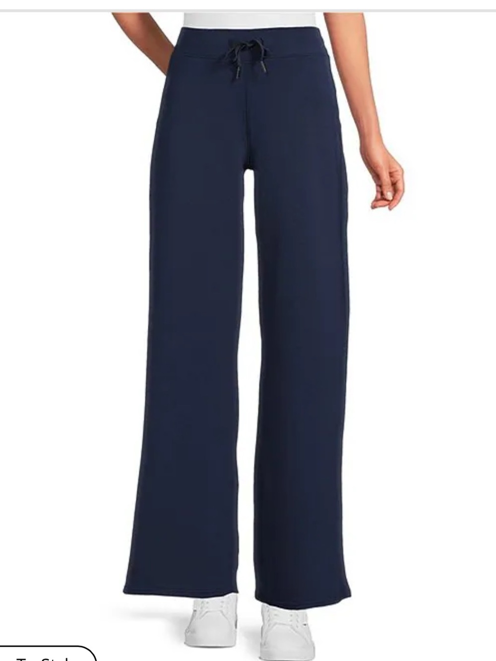 SPANX AirEssentials Wide Leg Pull On Drawstring Coordinating Pants size M